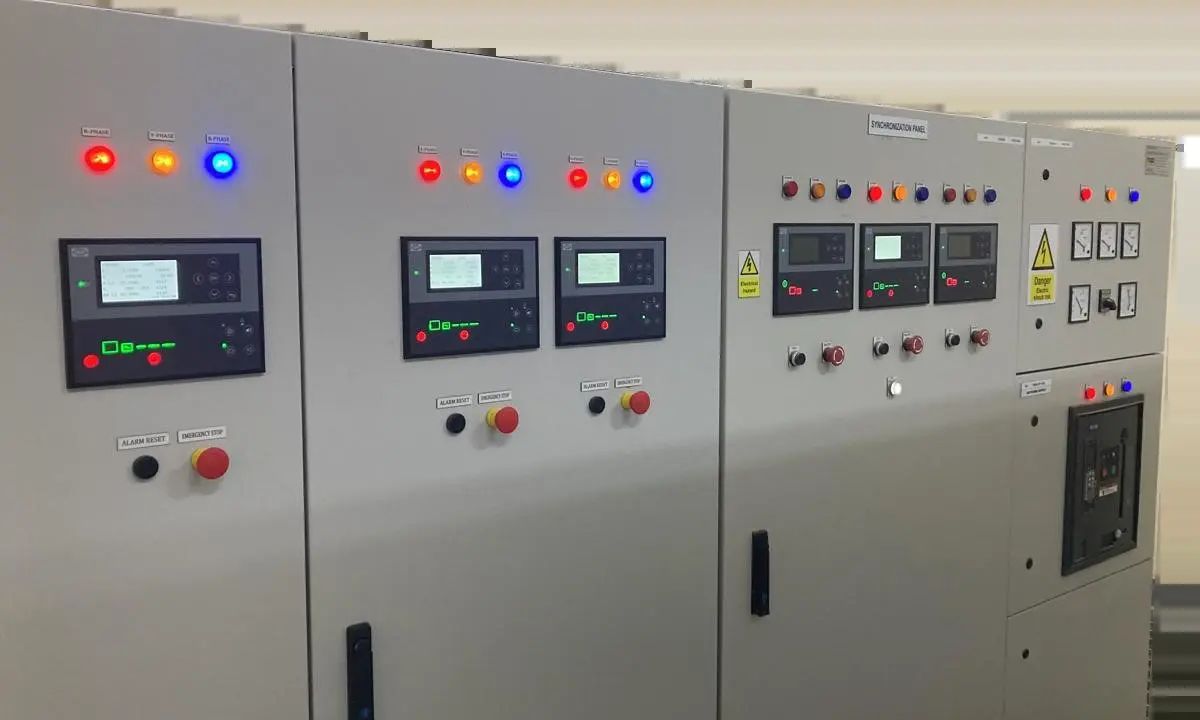 Synchronizing & Generator Control Panel